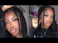 How to Turn a Curly Wig Into a Braided Wig Tutorial | FT. Nadula Hair