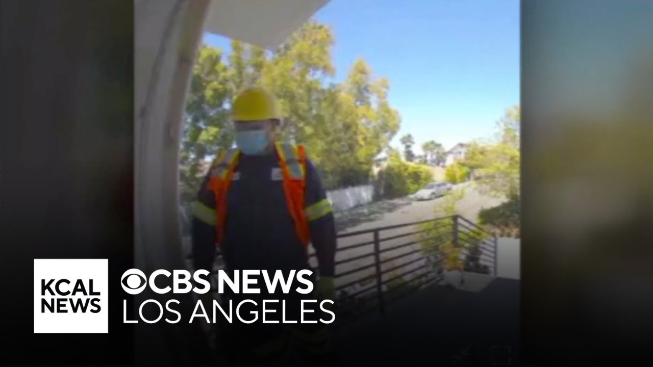 Burglars disguised as construction workers hit Studio City home - YouTube