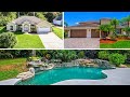 3 Beautiful Florida Pool Homes Selling For Under $500,000!!