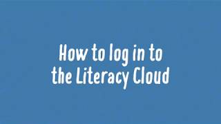 How to log in β CSI Literacy Cloud