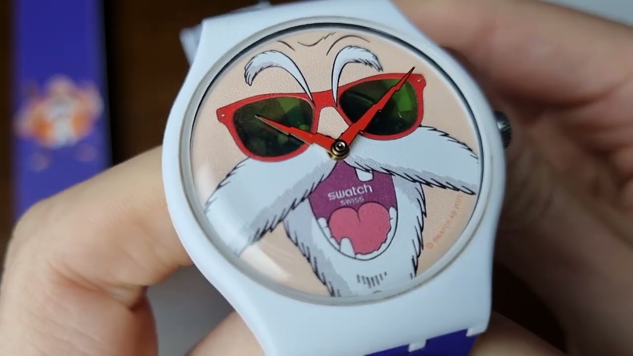 ? Swatch X Dragon Ball Z : Kame Sennin (DBZ) - YouTube