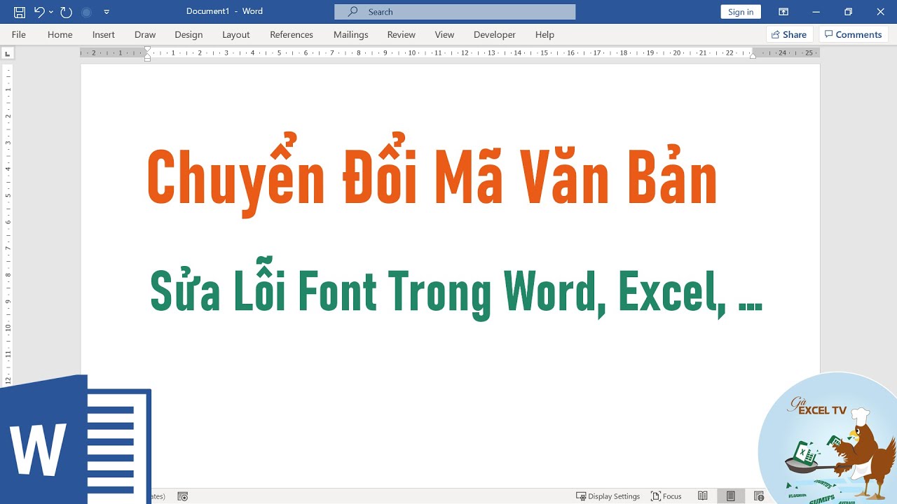 Sửa lỗi font tiếng Việt trong Excel sẽ trở nên dễ dàng hơn với sự cập nhật mới nhất của năm