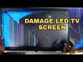 Damage Led Tv Screen | damage led bulb repair | damage led tv | tuti hui lead ko kaise jode | dhamal