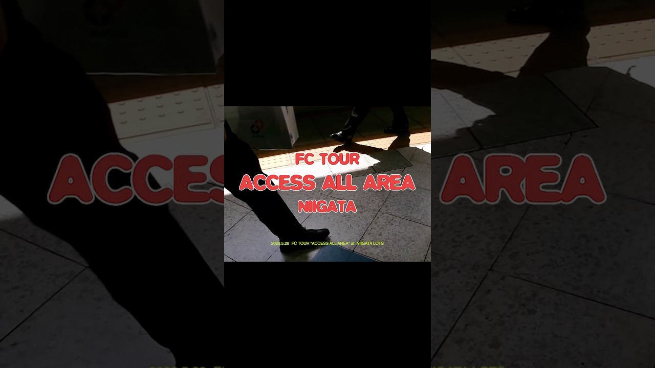 [🎥] 26.05.28 FC TOUR "ACCESS ALL AREA" at NIIGATA LOTS #Alexandros #AAATOUR