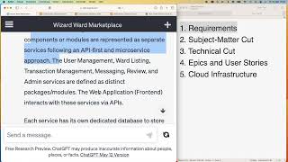 ChatGPT as Software Architect Assistant screenshot 2