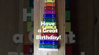 How to play Happy Birthday Song - Xylophone Tutorial #shorts screenshot 5