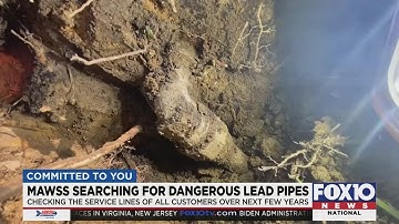 MAWSS looking for lead pipes in their service area