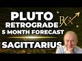 Sagittarius | PLUTO RETROGRADE | 5 Month Forecast! Asc/Sun/Moon