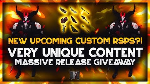 THIS *UNIQUE* CUSTOM RSPS IS COMING SOON! | *PACKED WITH GREAT CONTENT!* (HUGE GIVEAWAY) - Forgotten