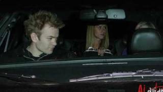 Avril and Deryck - Villa again 17/01/08 (paparazzi)