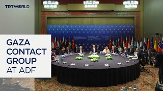 Gaza Contact Group gathers at Antalya Diplomacy Forum