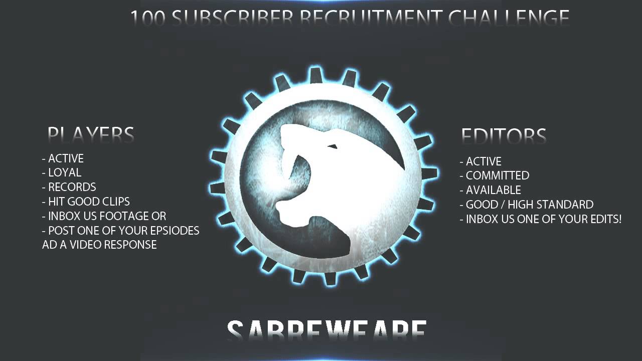 Sabre™ | RECRUITMENT CHALLENGE! [PS3]