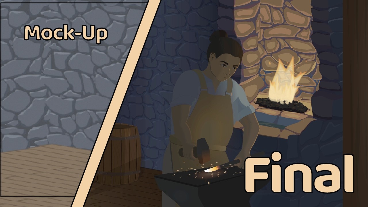 [Timelapse] Blacksmith Full Art