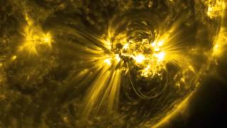 the sun in ultra HD-NASA space-(4k)