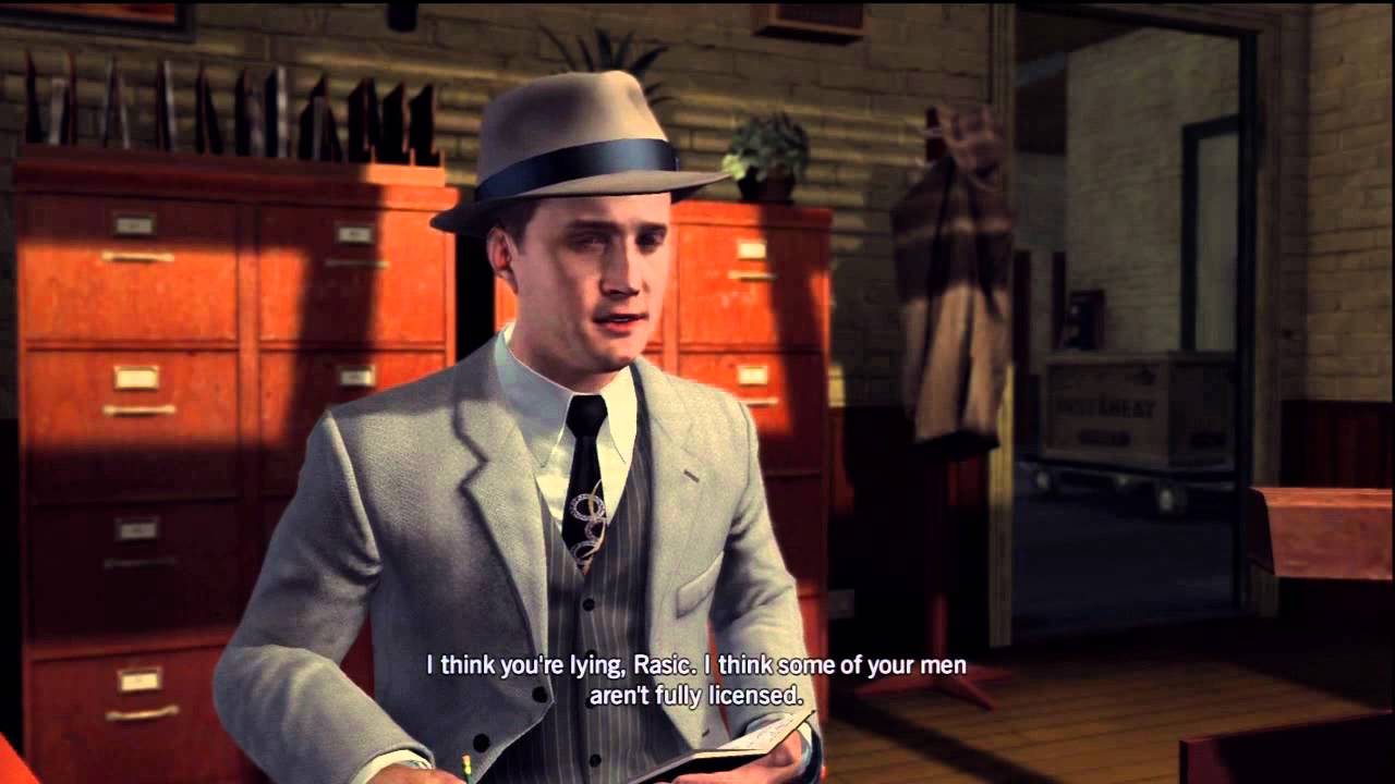 L.A. Noire Arson Case 1 The Gas Man YouTube