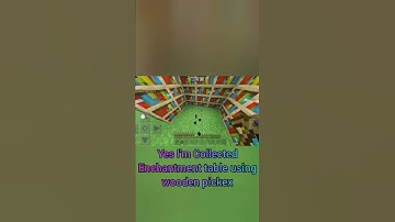 can we collect a enchantment table with a wooden axe 🔥#shorts