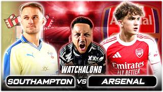 Southampton 2-1 Arsenal LIVE FA Cup Quarter-Final Watchalong W/ Troopz