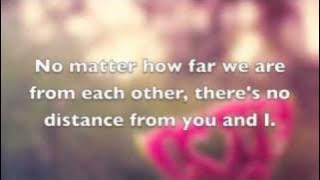 No Distance-Jason Chen Lyrics