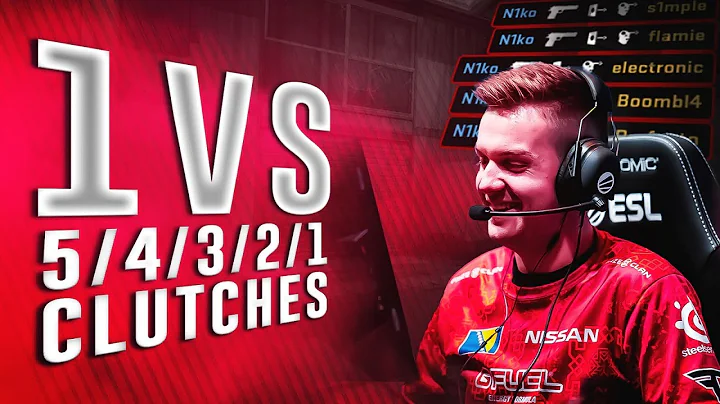 NiKo's Best 1 VS 5/4/3/2/1 Clutches of All Time!