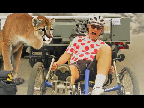 Can You Outrun a Mountain Lion on a Recumbent Trike? The El Dorado Trail in Placerville, California.