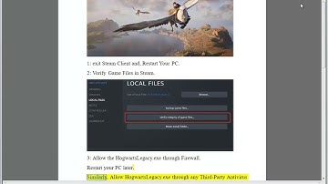 Fix Hogwarts Legacy Error Unable to Initialize Steam API Issue