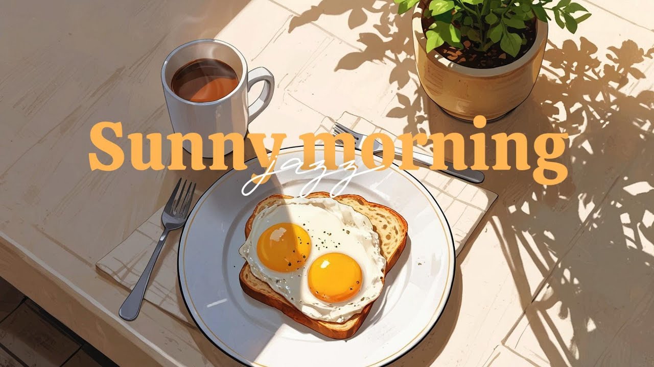Sunny Morning Jazz☀️ | Relaxing Breakfast Café Music