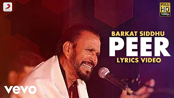 Barkat Siddhu - Peer | Raanjheya Ve | Lyric Video