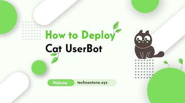 How to Create Telegram Catuserbot | Deploy Catuserbot On Heroku