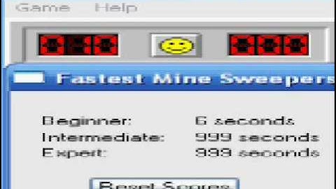 my minesweeper highscore