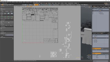 Modo 12.1 Quick Clip - Pack UVs Background Constraint