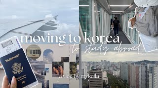 korea diaries ✈ moving to korea ALONE! [ep 1]