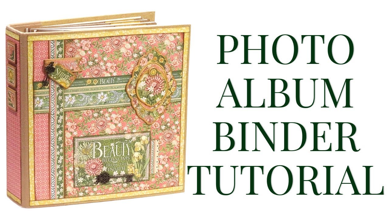 Tutorial] Photo Album Binder : Club G45 Vol 01 - 2019 - Featuring Garden  Goddess 