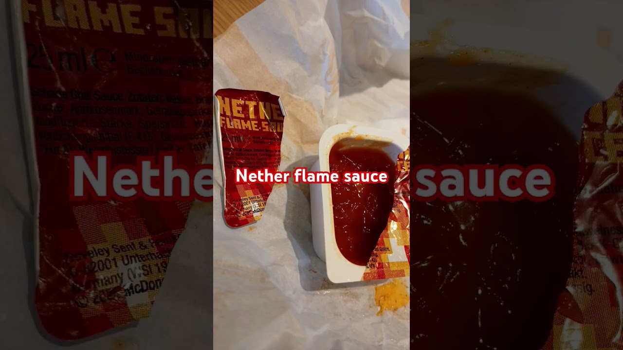 nether flame sauce🥴🔥