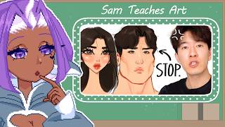 【ART STUDY】Learning the difference between Male and Female Face Shapes