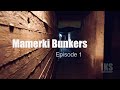 Giant german bunkers in mamerki bunkers  poland