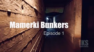 Giant German Bunkers in Mamerki Bunkers  Poland