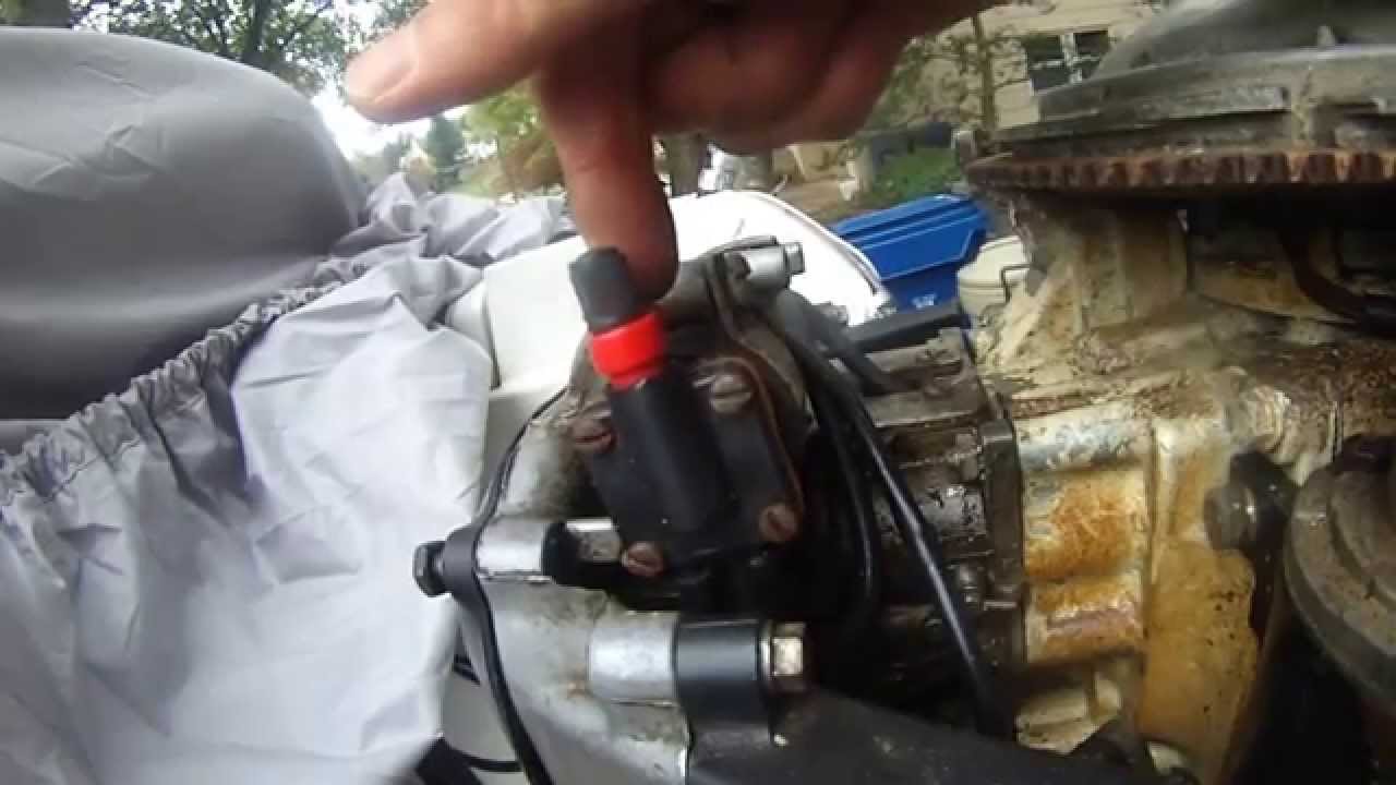 Johnson 90hp won't start - primer pump valve - YouTube quicksilver control wiring diagram 