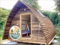 Wigwams on Tehidy Holiday Park in Cornwall