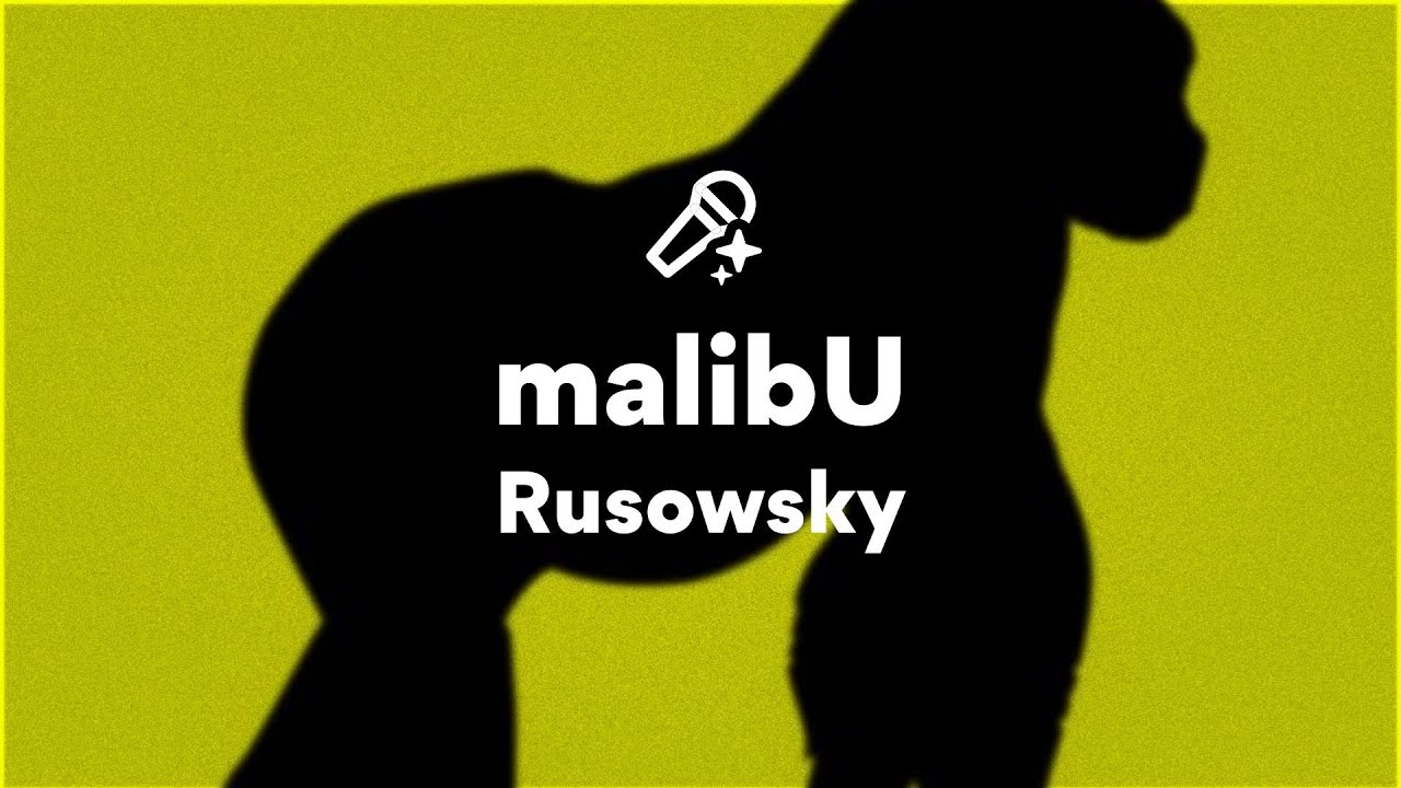 Rusowsky, malibU (Letra/Lyrics) Rusowsky, malibU (Letra/Lyrics)