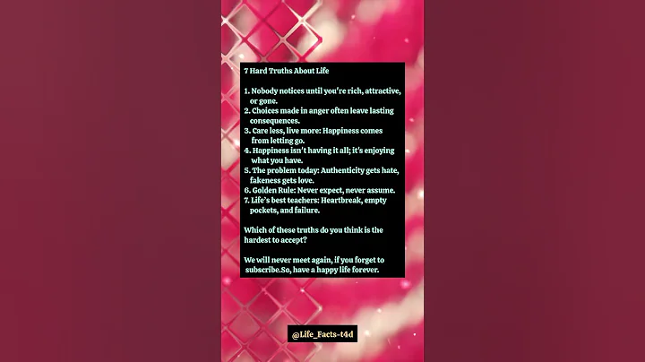 7 Secret Hard Truths about life/psychology facts/Increase your value/Motivational speech#shorts#life