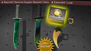 BEST Gamma Knives Unboxed So Far! (CS:GO Skins)
