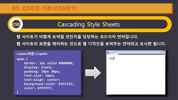개별디자인D4 :  CSS의 기초