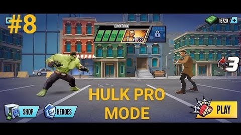 Spider fighter 2 gameplay and tutorial part 8 of hulk pro mode |ashtergameplay