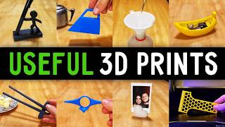 Top 12 best SMART USEFUL Things to 3D Print