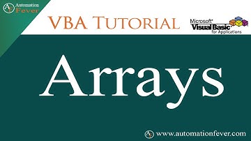 Using Arrays in VBA | Excel VBA Tutorial in Hindi