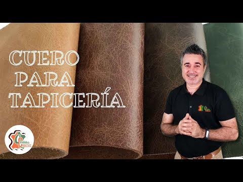 Cuero para Tapicería. Dale un toque Vintage a tus Proyectos.