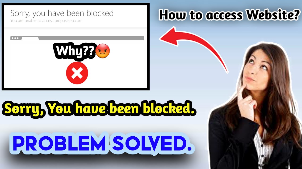 How to Solve 'Sorry, you have been blocked' on Discord