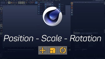 Position , Scale and Rotation | Cinema 4D | KKCA