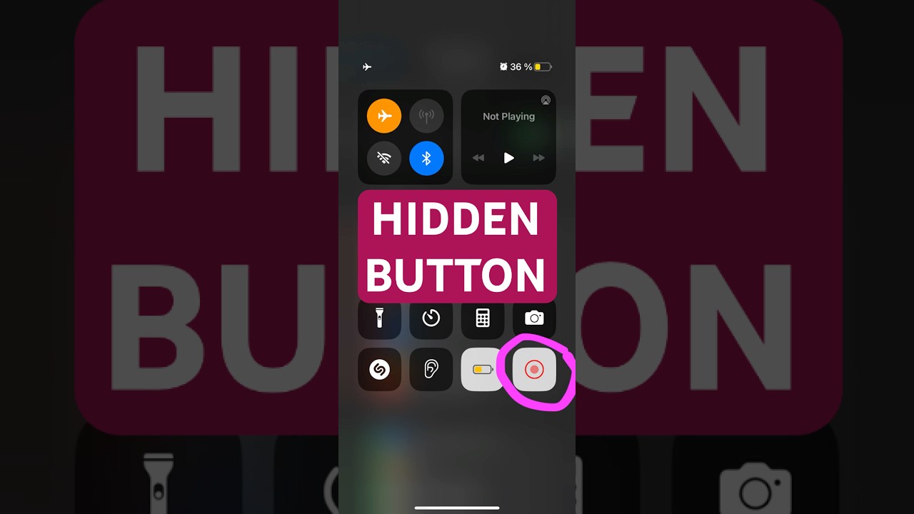 How to screen record on iphone