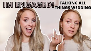 I (finally) GOT ENGAGED! Discussing All Things Wedding Relate| GRWM Updated Makeup Routine